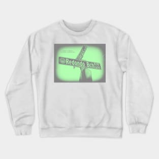 Redondo Beach Boulevard, Gardena, California by Mistah Wilson Crewneck Sweatshirt